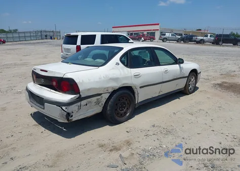 2005 Chevrolet Impala Police из США, поврежденный, VIN 2G1WF52K859293415